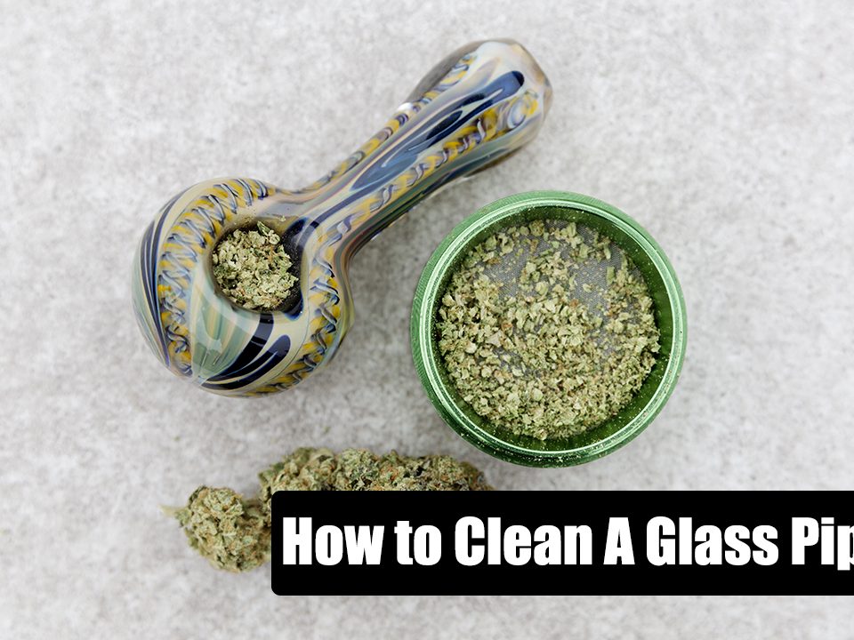 how to clean a glass pipe