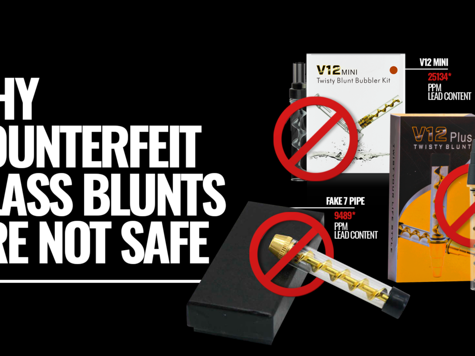 why counterfeit glass blunts are not safe