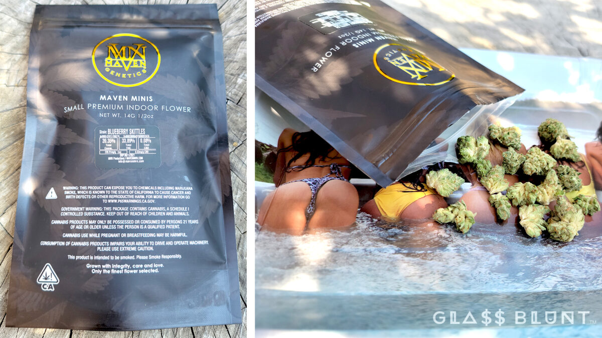 , Blueberry Skittles Cannabis Strain Review, Glassblunt