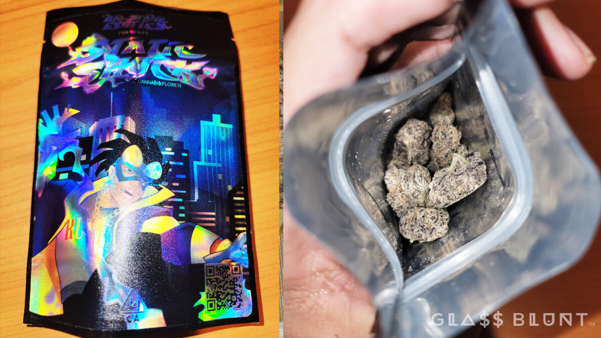 , Static Shocks Purple Weed Strain Review, Glassblunt